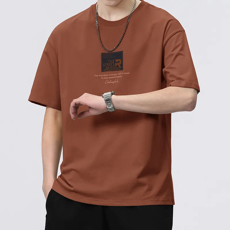 JEEP SPIRIT  |Crew Neck Street Style Plain Other Animal Patterns Cotton