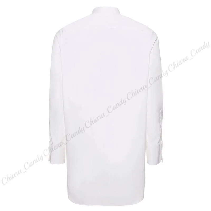 Jil Sander  |Long Sleeves Plain Cotton Oversized Designers Shirts