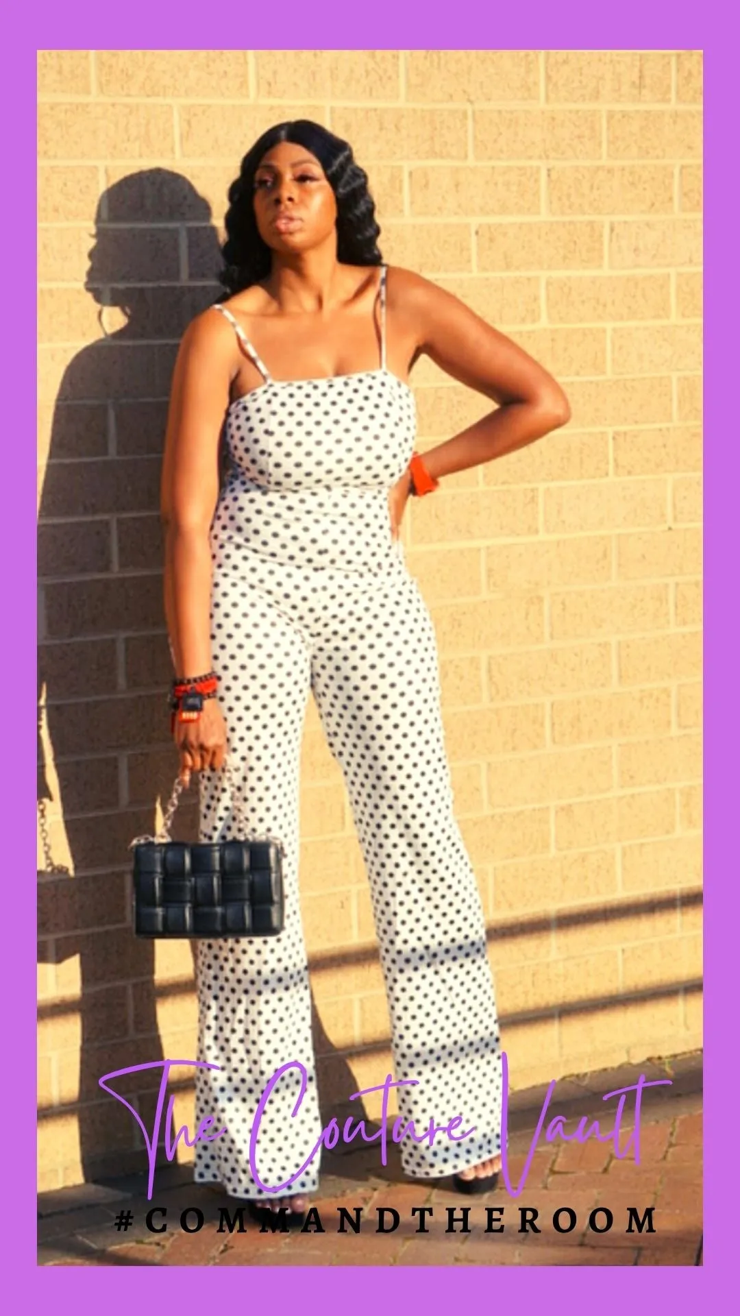 Just in Time Polka Dot Jumpsuit