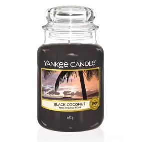 Large Jar - Black Coconut