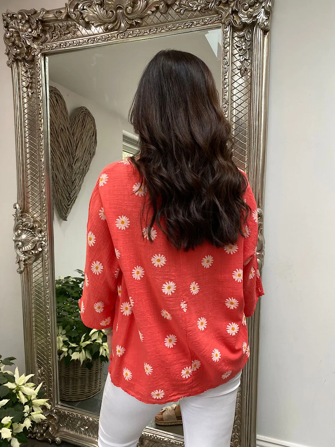 Lightweight Daisy Dot Top Maisie