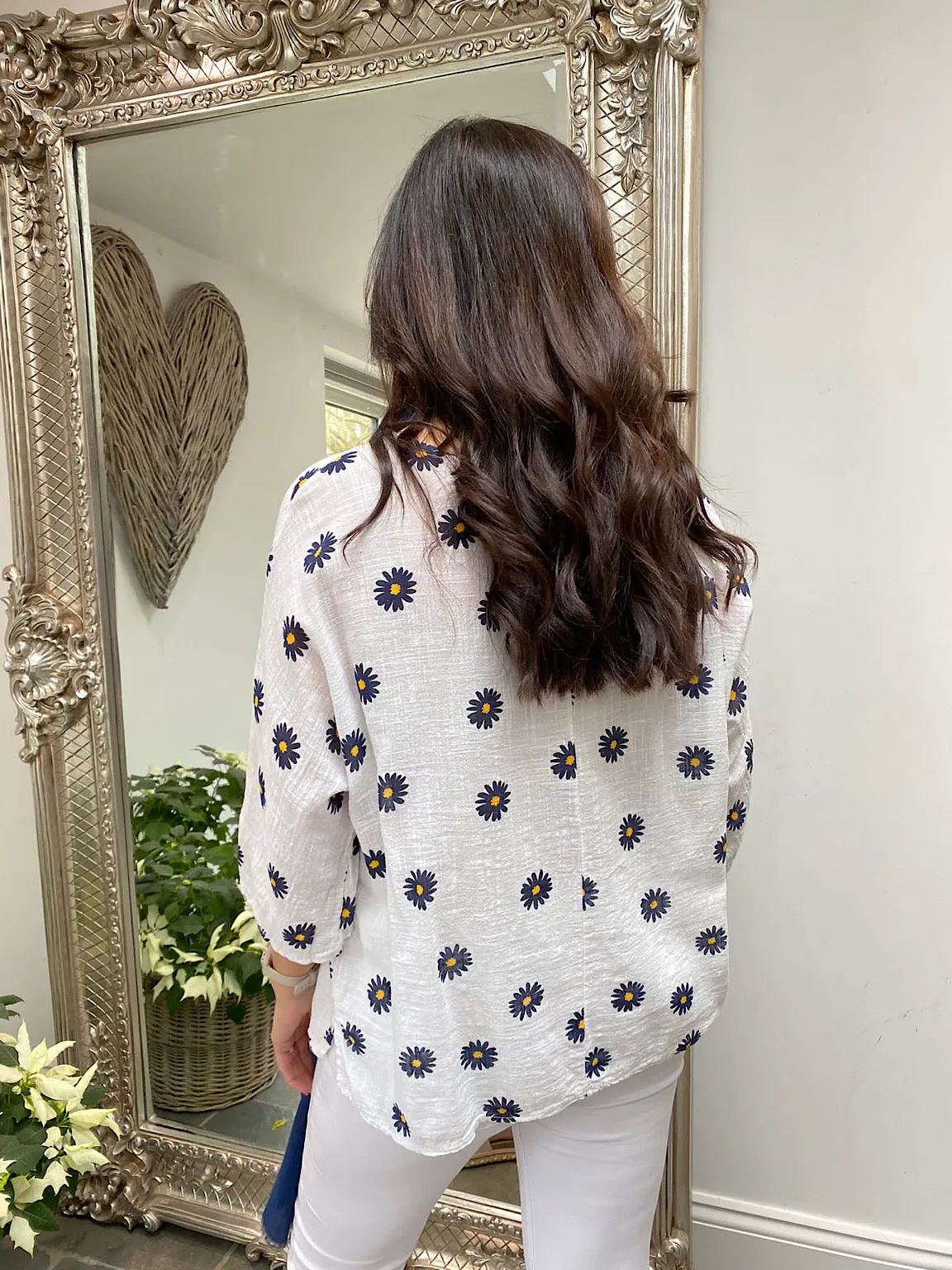 Lightweight Daisy Dot Top Maisie