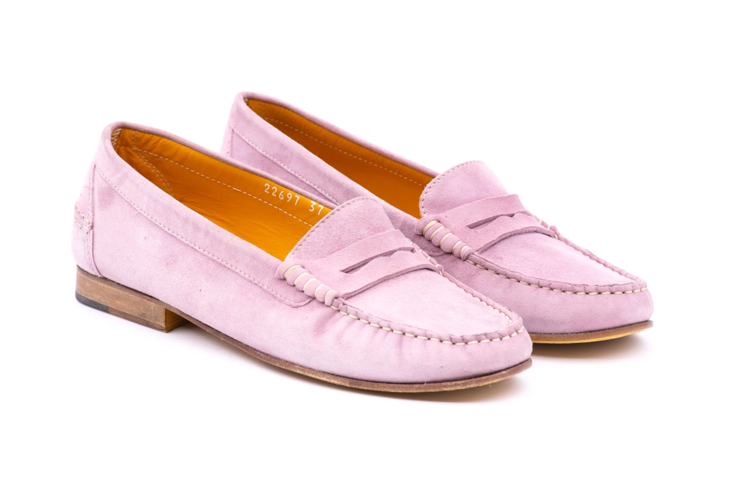 Lightweight suede loafer