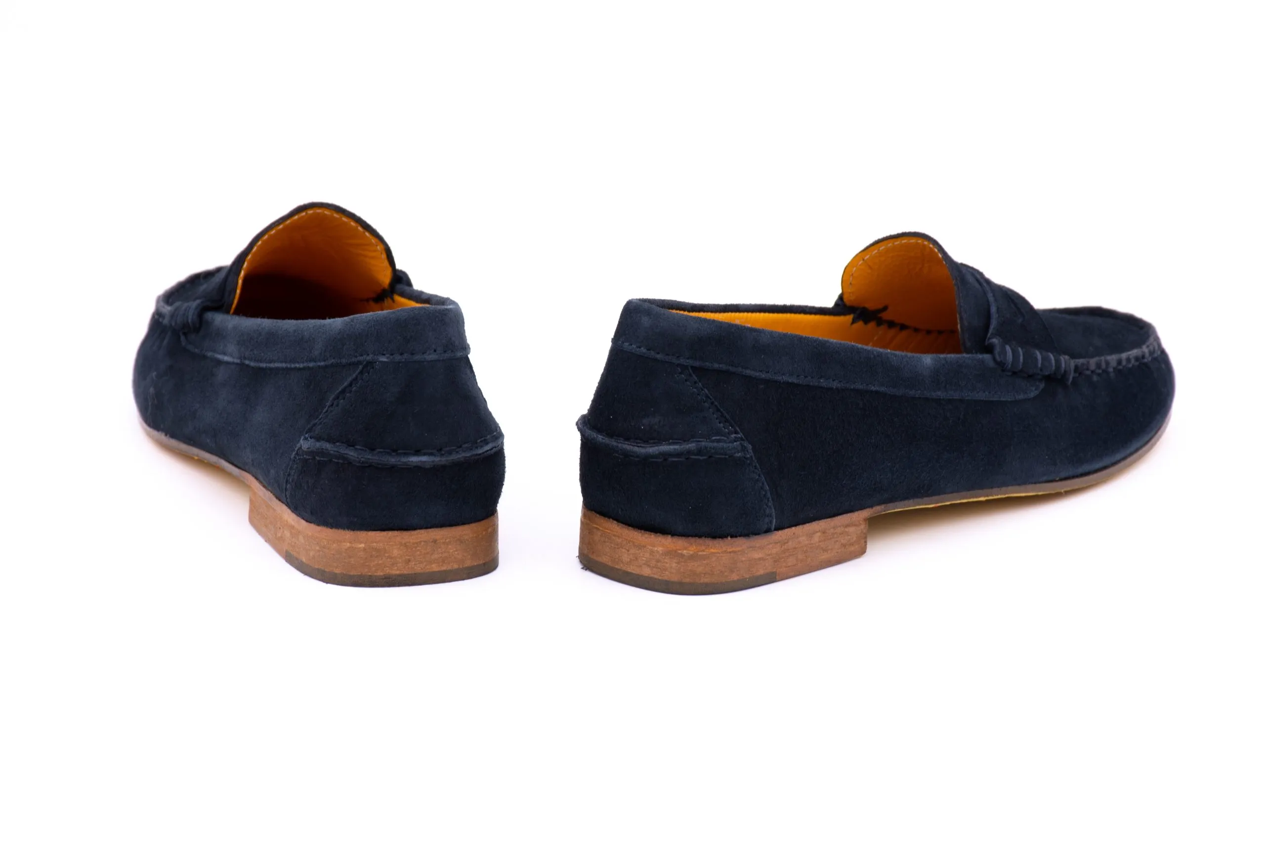 Lightweight suede loafer