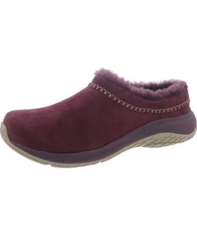 Merrell Encore Ice 5 Womens Suede Mules Clogs