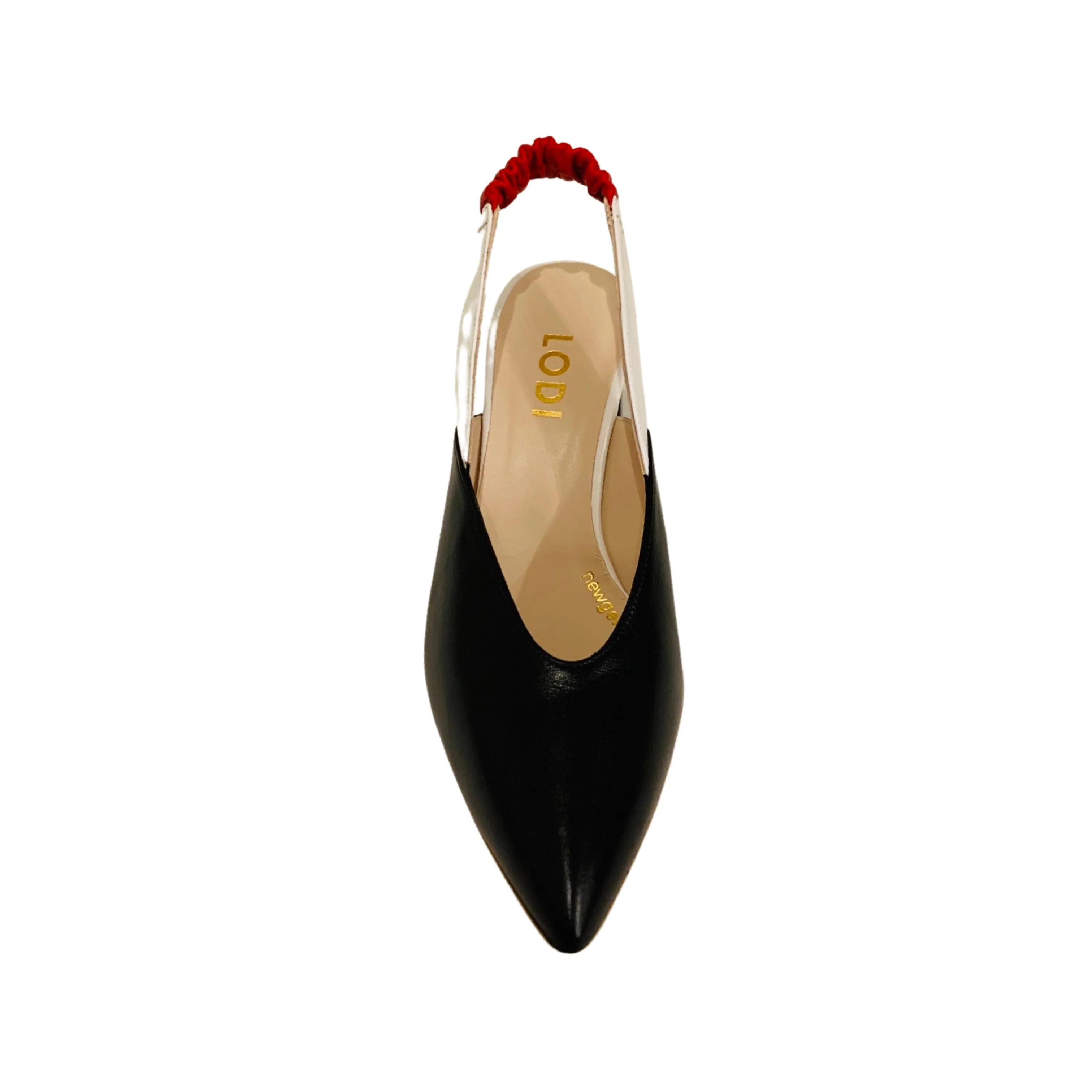 Milanesa California Black Sling Back