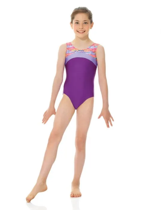 Mondor 27847 Child Purple Light Gym Leotard