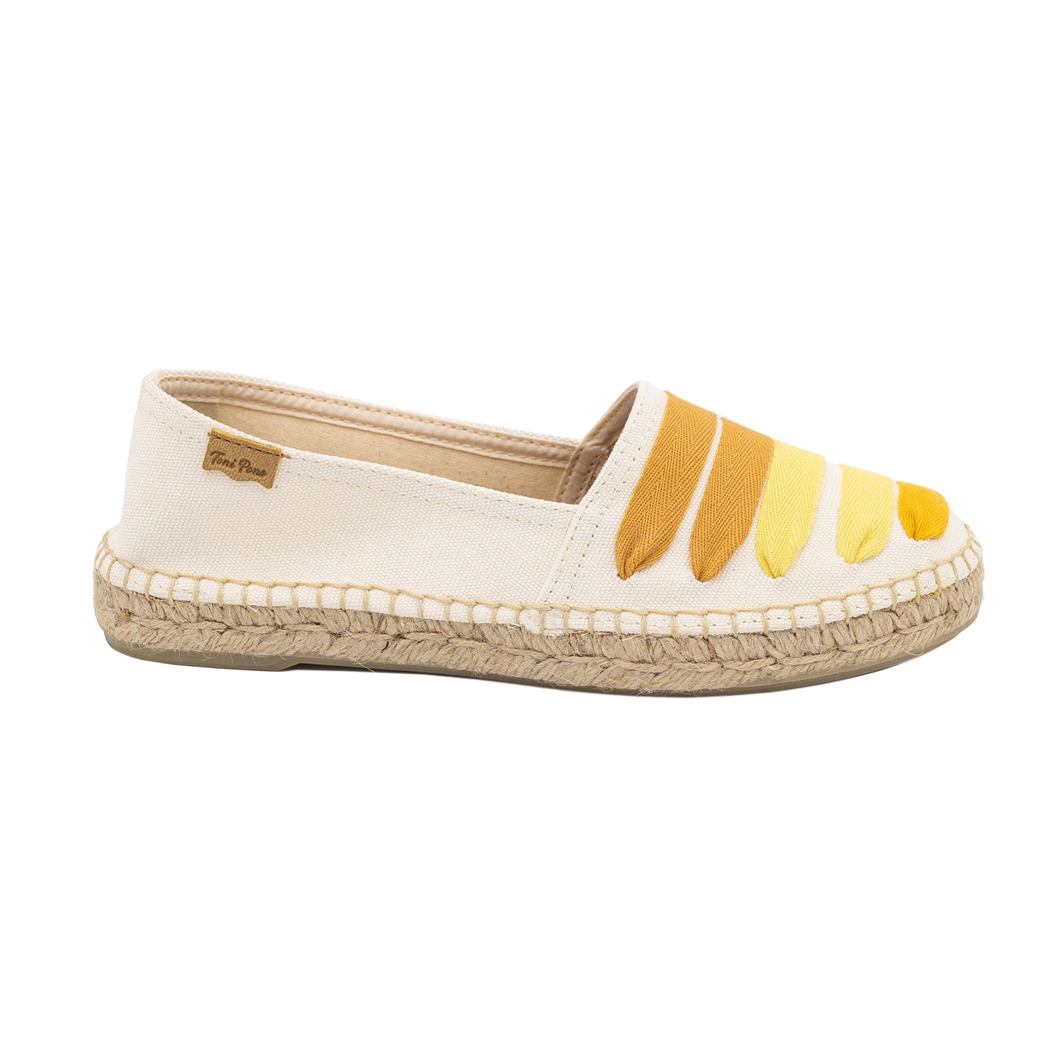 Multicolor Cotton Blend Espadrilles for Women - Rose-CM