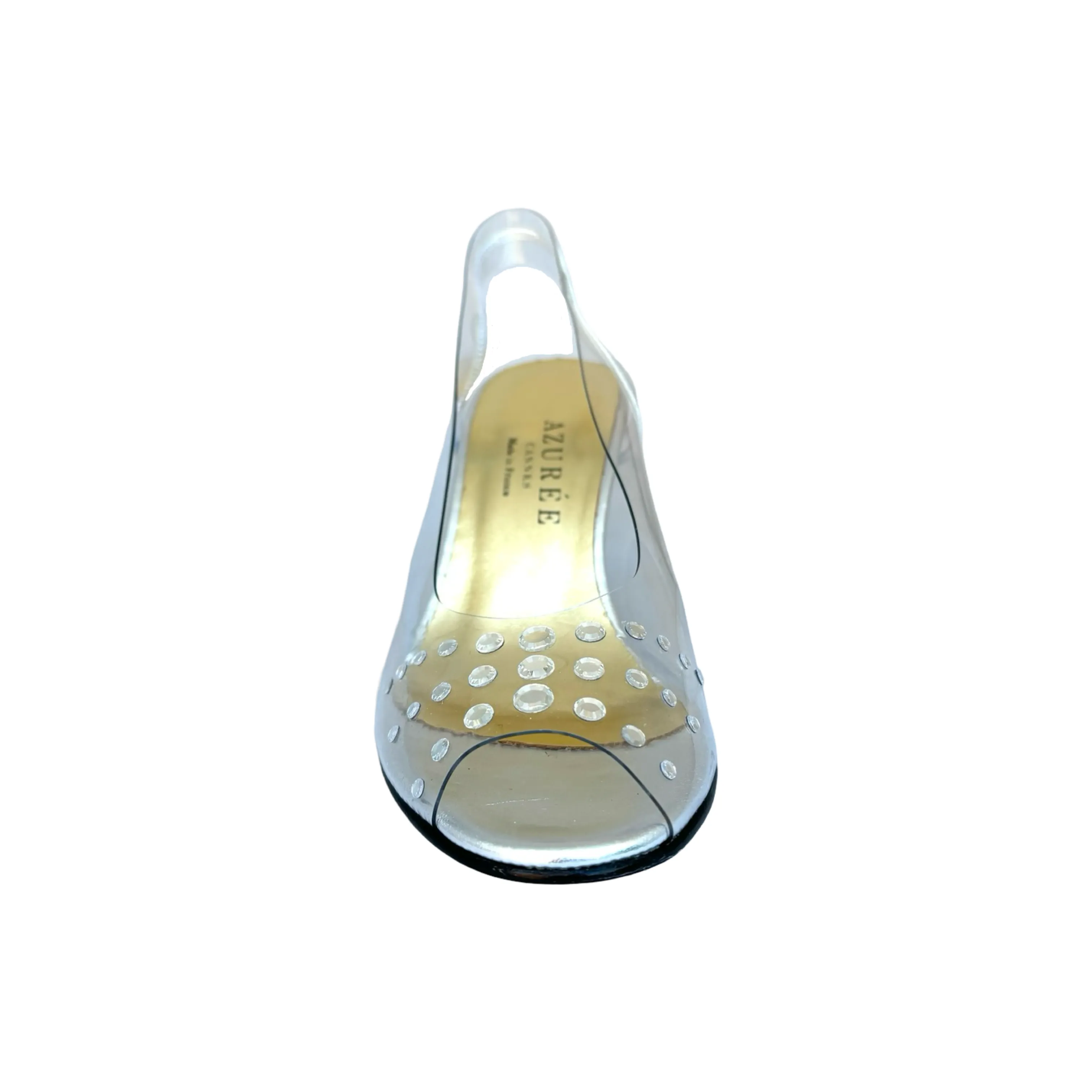 Mutin Lucite Sling Back