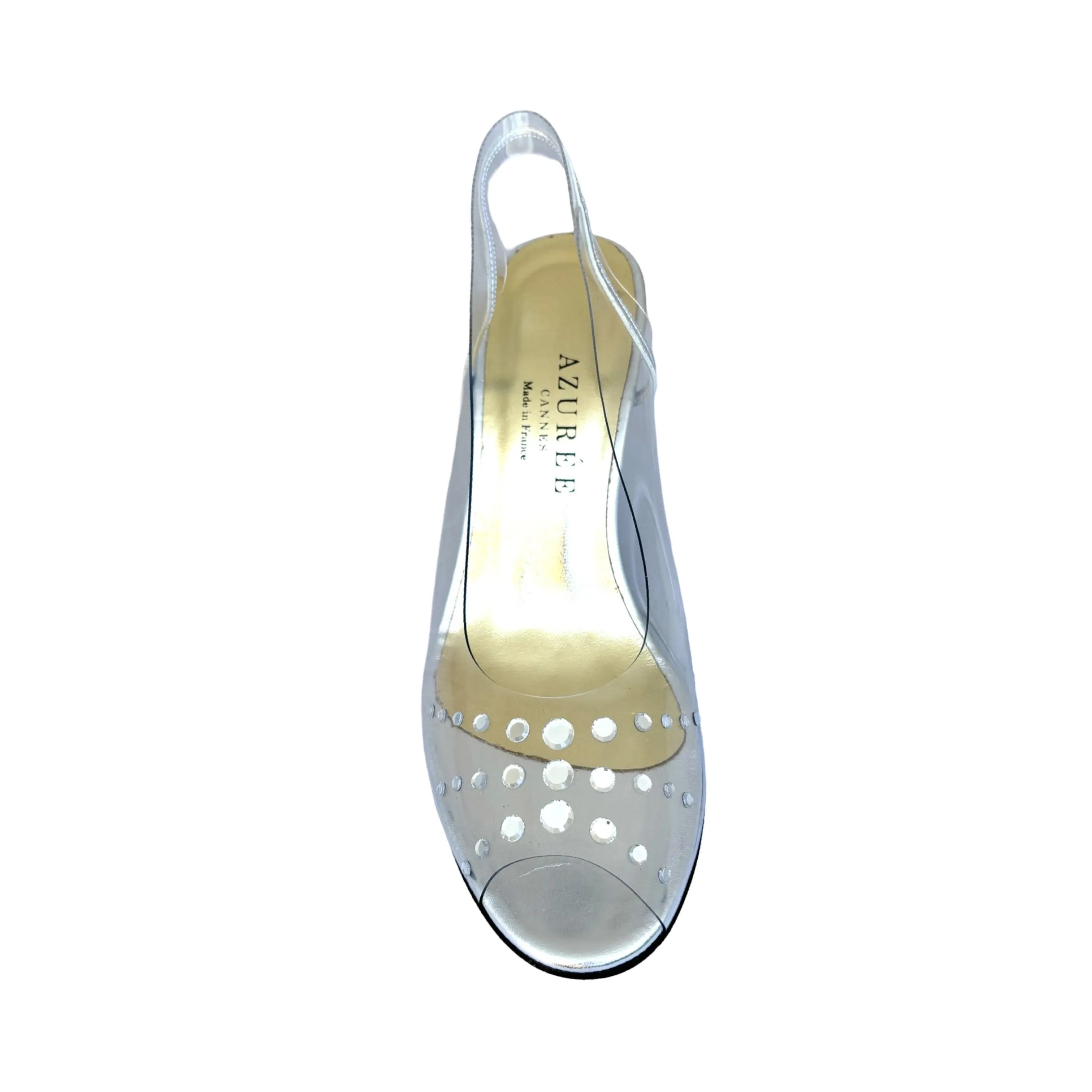 Mutin Lucite Sling Back