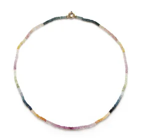 MUTLI COLOR SAPPHIRE NECKLACE