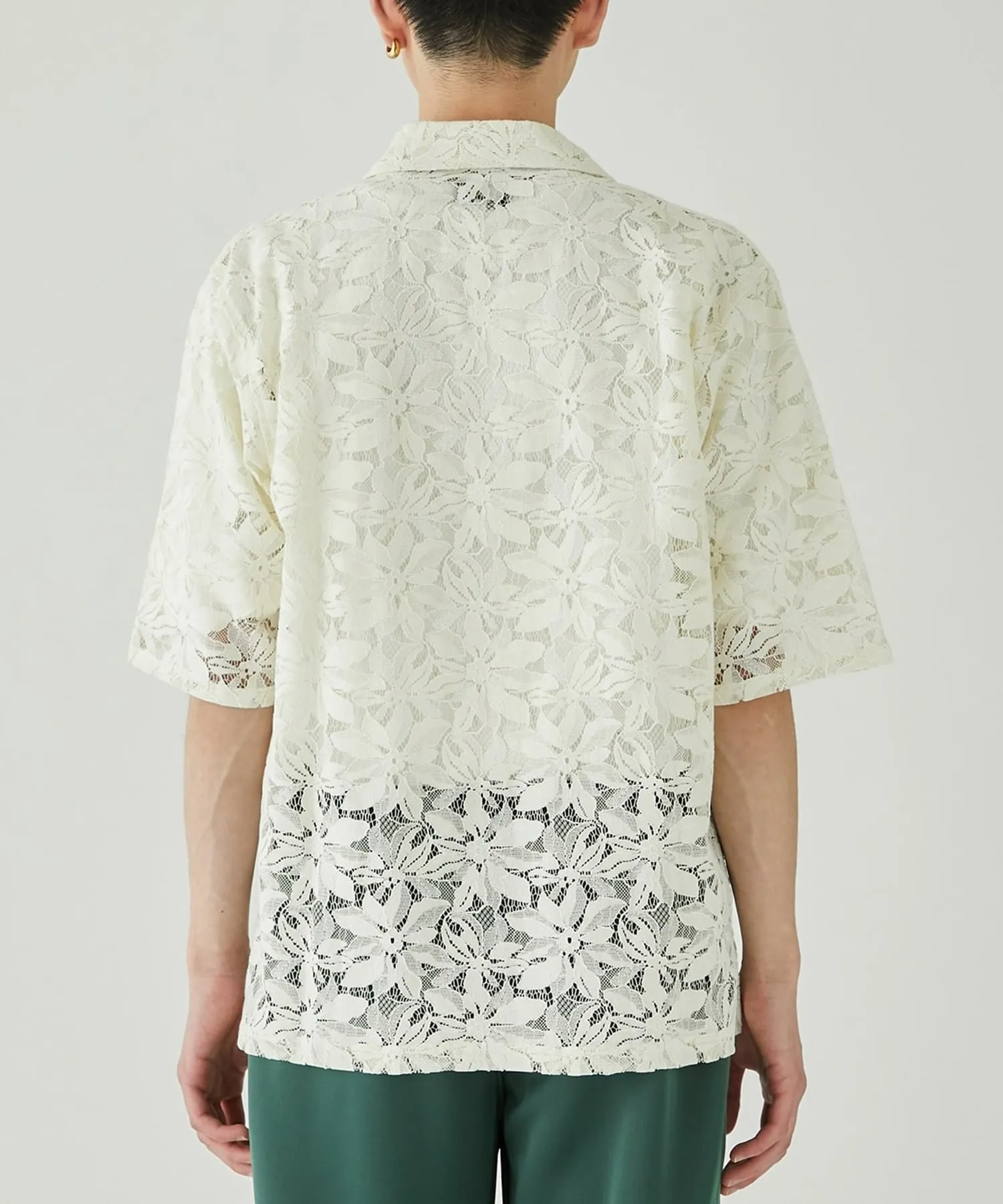 Needles  |Flower Patterns Street Style Collaboration Short Sleeves