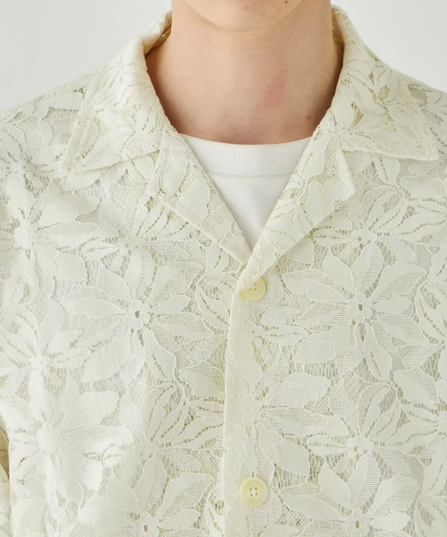 Needles  |Flower Patterns Street Style Collaboration Short Sleeves