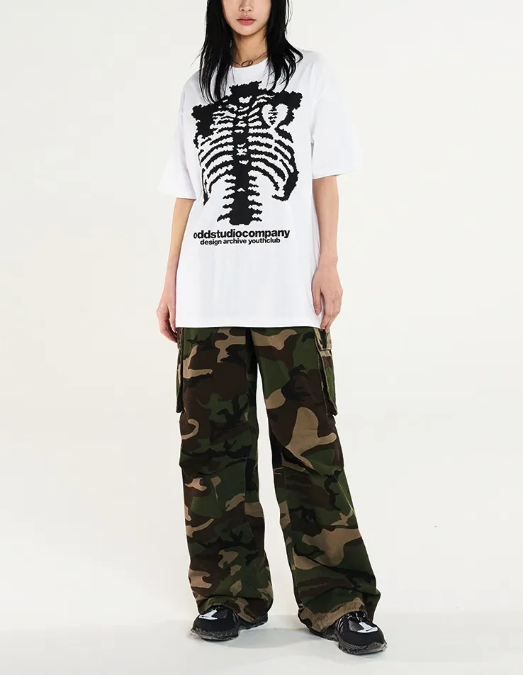 Odd Studio  |Unisex U-Neck Cotton Oversized T-Shirts