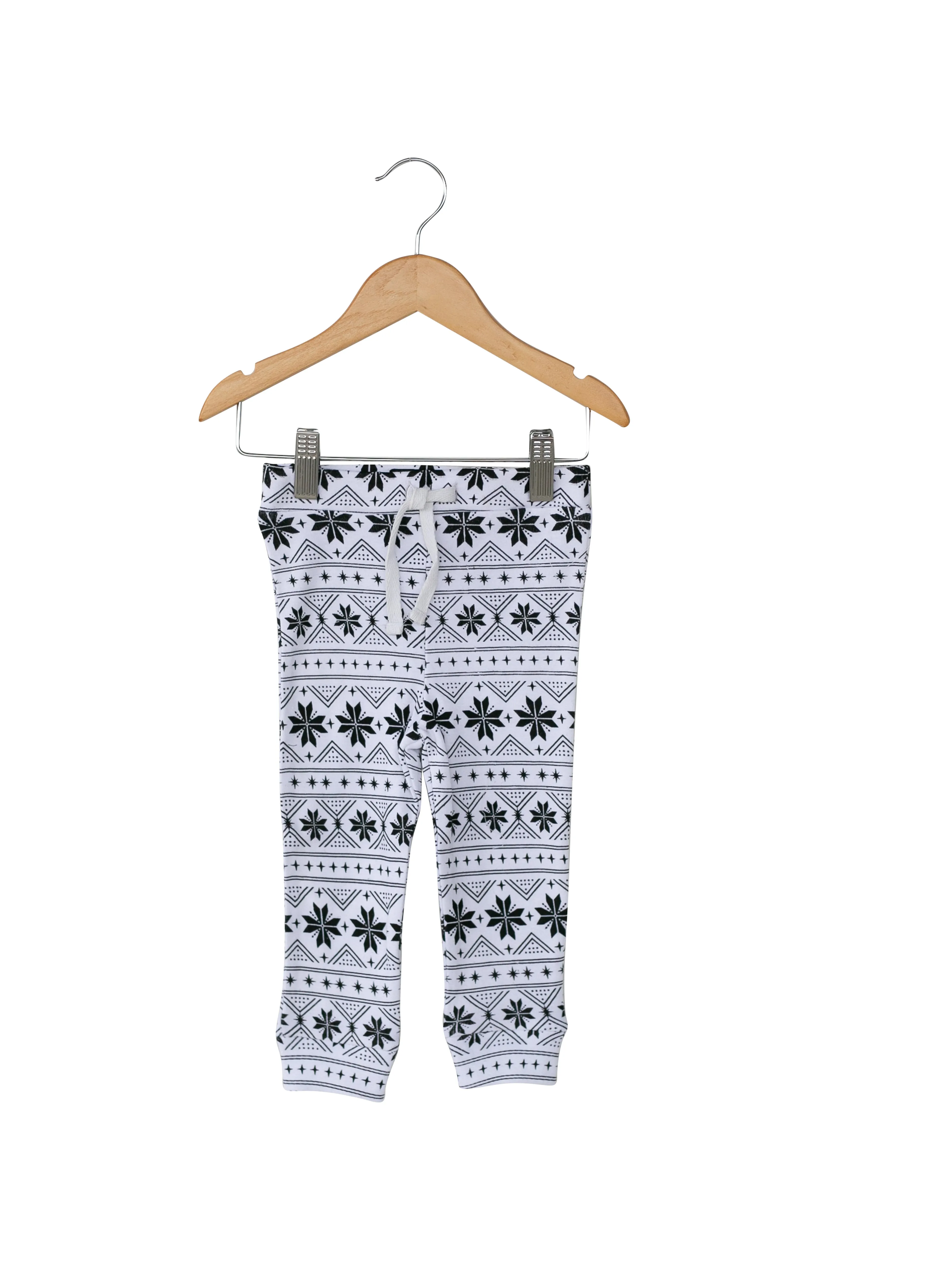 Organic Lightweight Faux Drawstring Pant - Prints