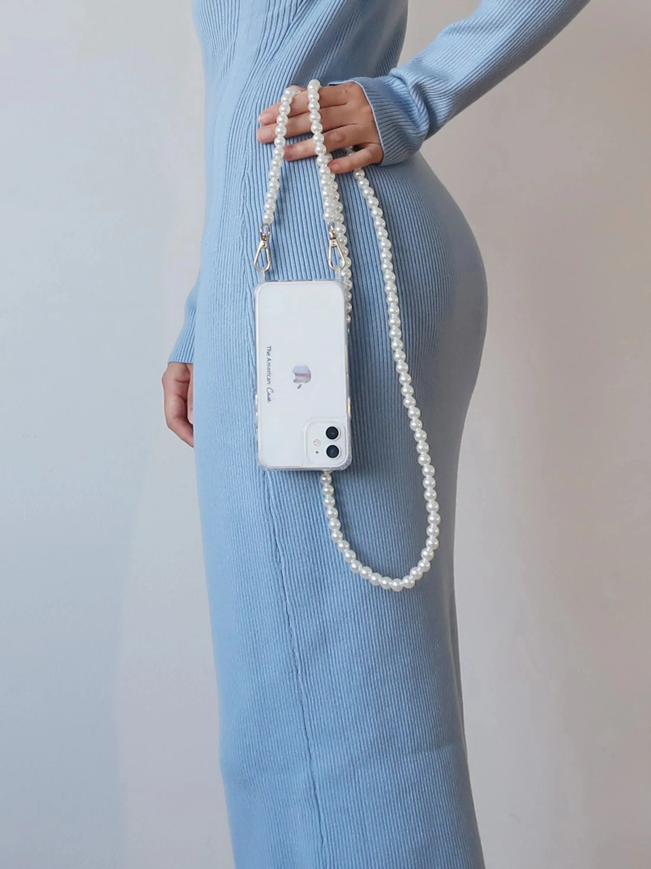 Pearl Crossbody Phone Chain