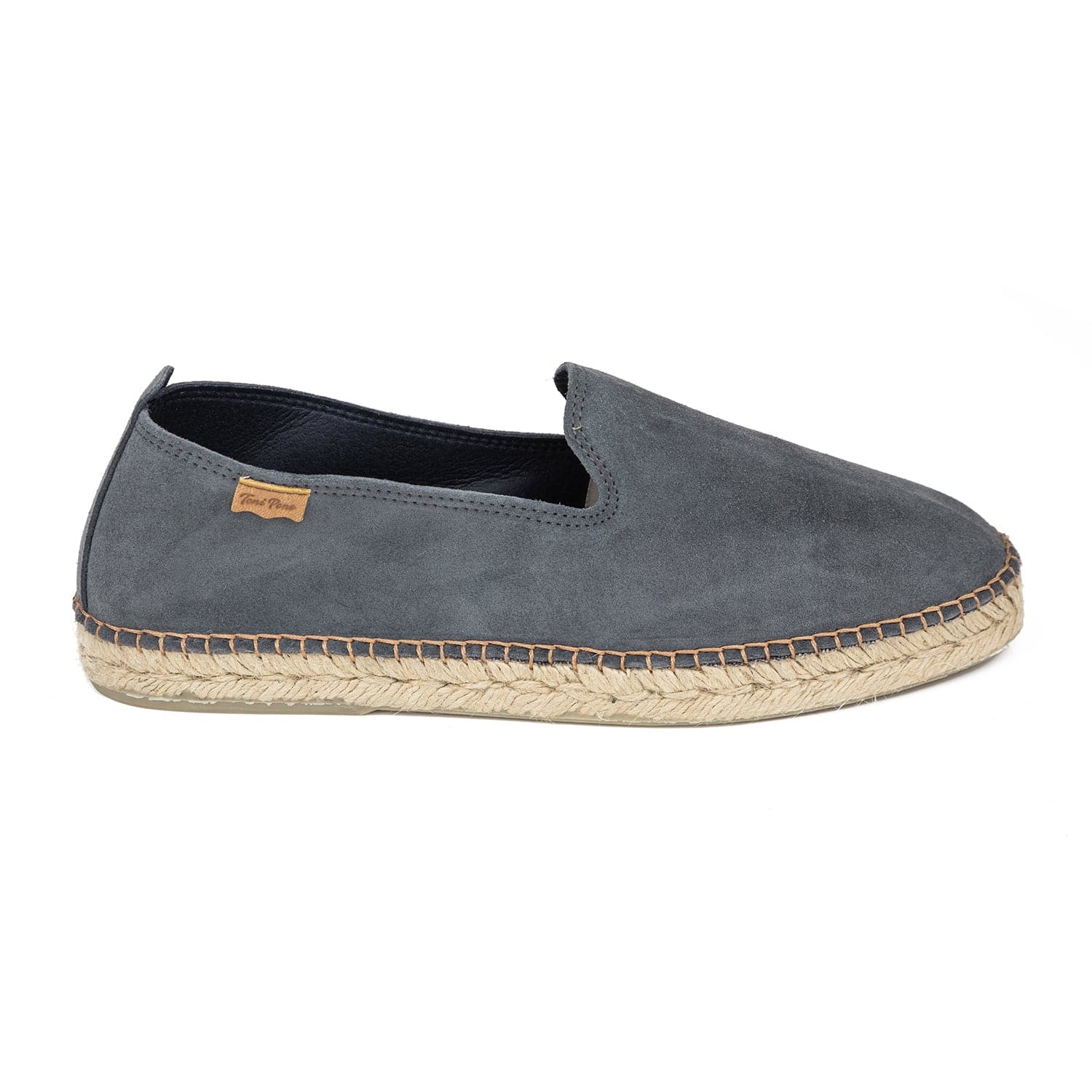 Plain Suede Leather Espadrilles for Men - Dan-SE