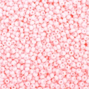 Preciosa Czech Glass, 11/0 Round Seed Bead, Light Pink SOLGEL (1 Tube)