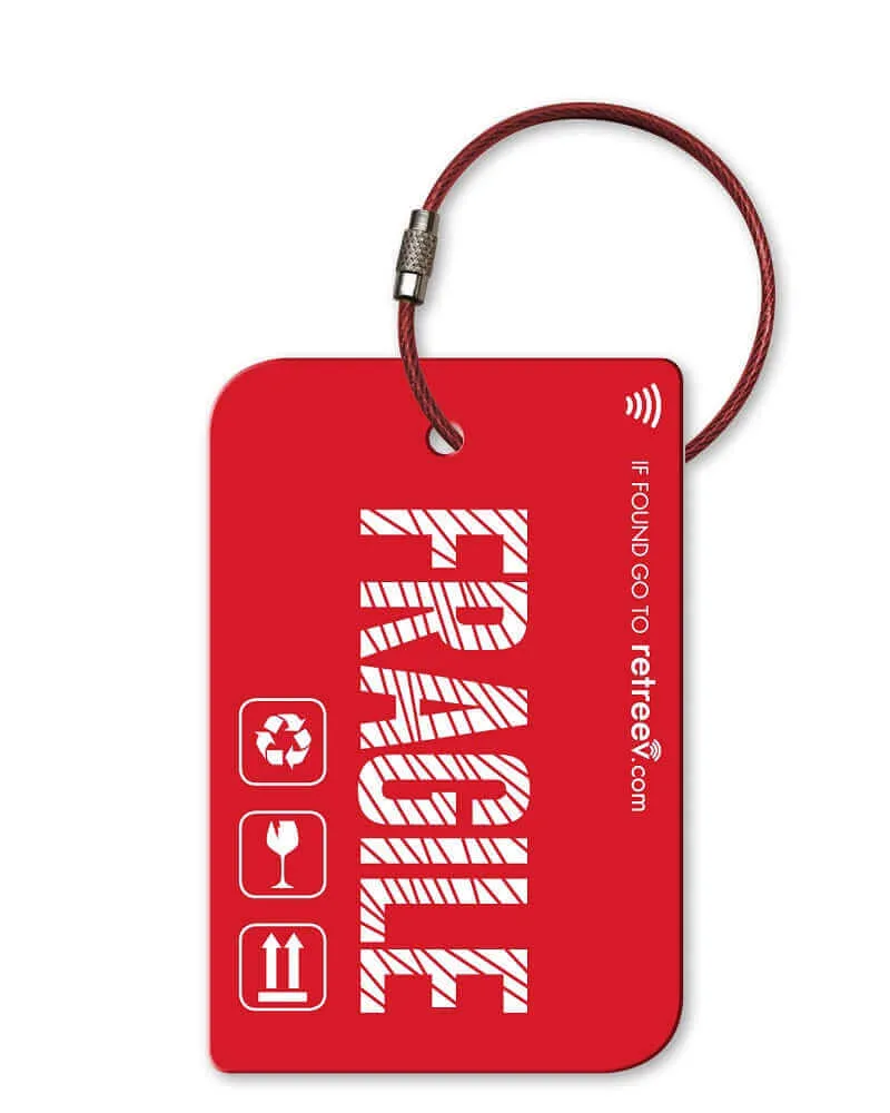 Retreev Smart Luggage Tag FRAGILE