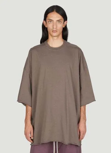 RICK OWENS  |Crew Neck Street Style Cotton Short Sleeves Oversized