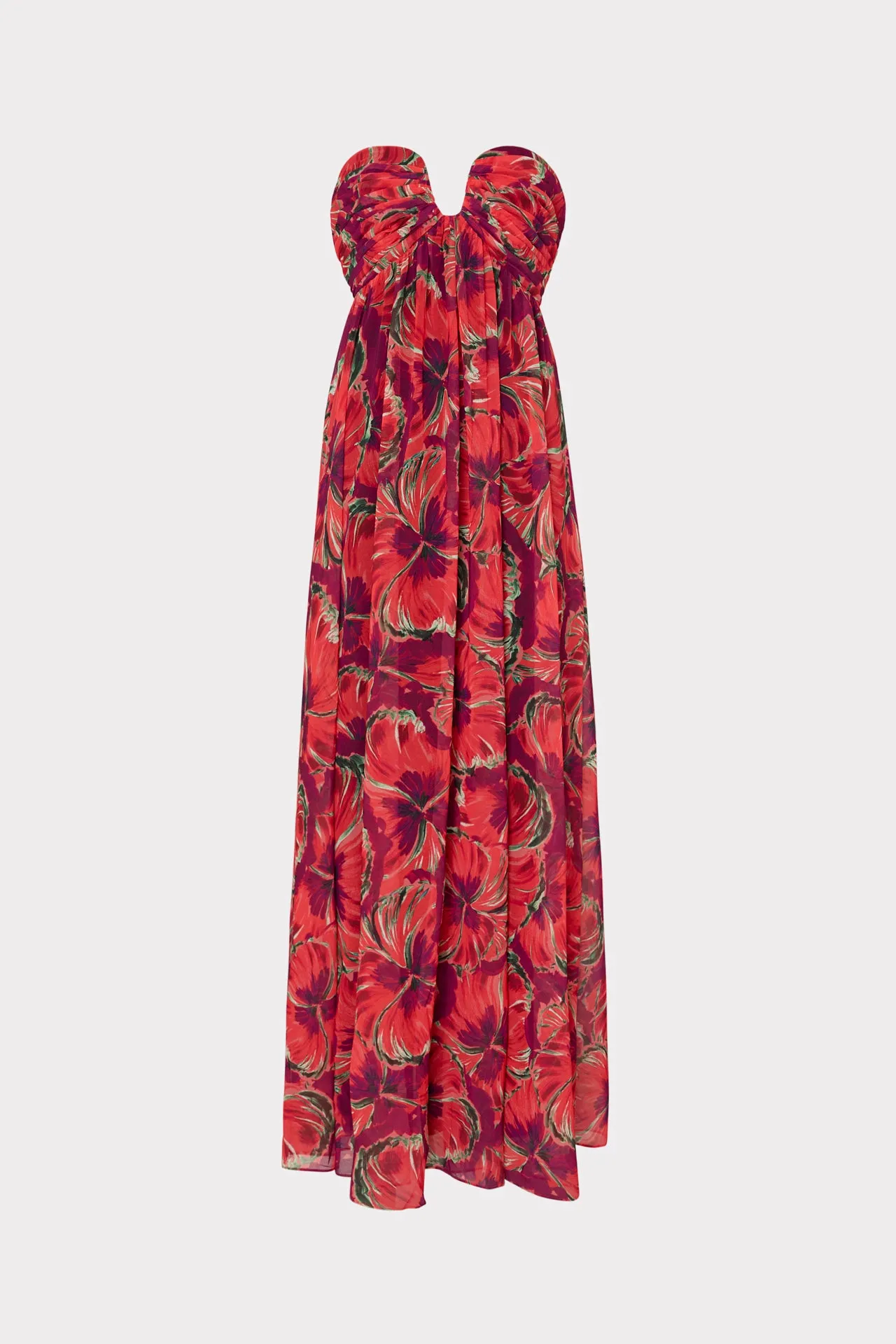 River Windmill Floral Dress