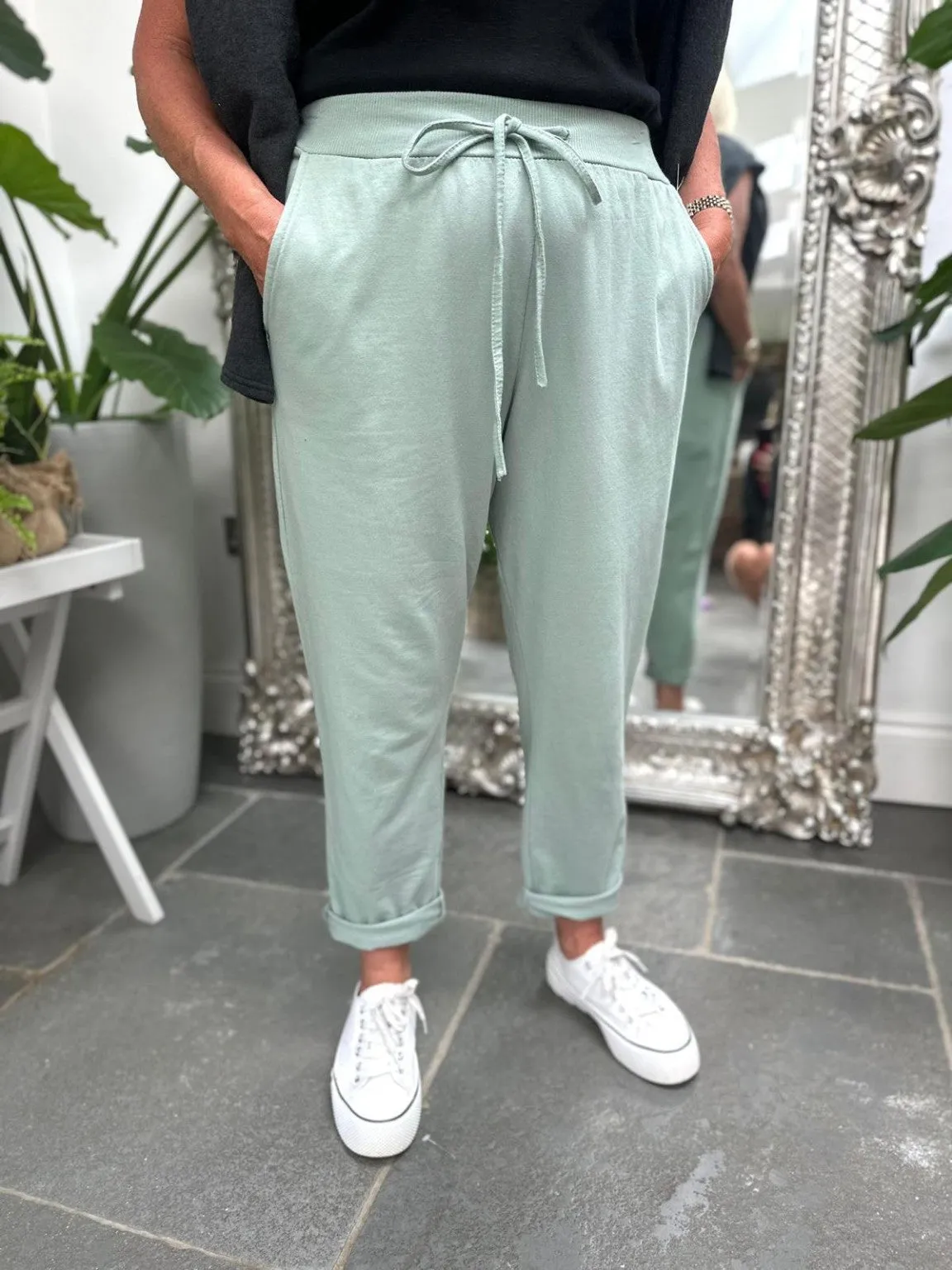 Sage Essential Joggers Stella