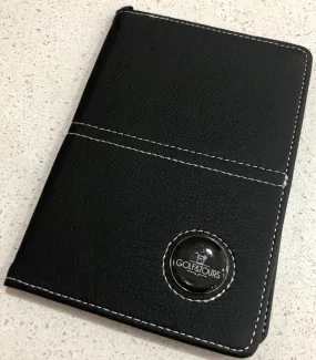 Scorecard Holder - PU Leather with Custom Ball Marker