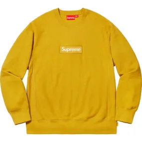 Supreme  |Unisex Street Style Long Sleeves Oversized Logo Sweatshirts