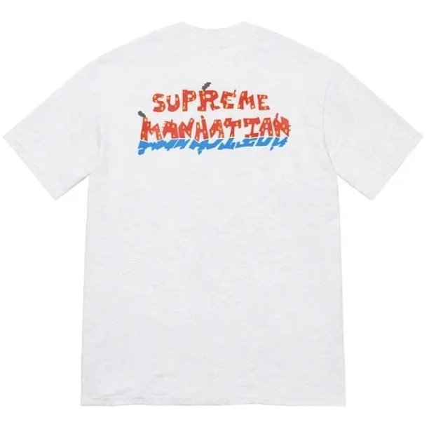 Supreme  |Unisex Street Style Oversized Skater Style T-Shirts