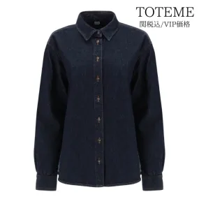 TOTEME  |Casual Style Street Style Long Sleeves Plain Cotton