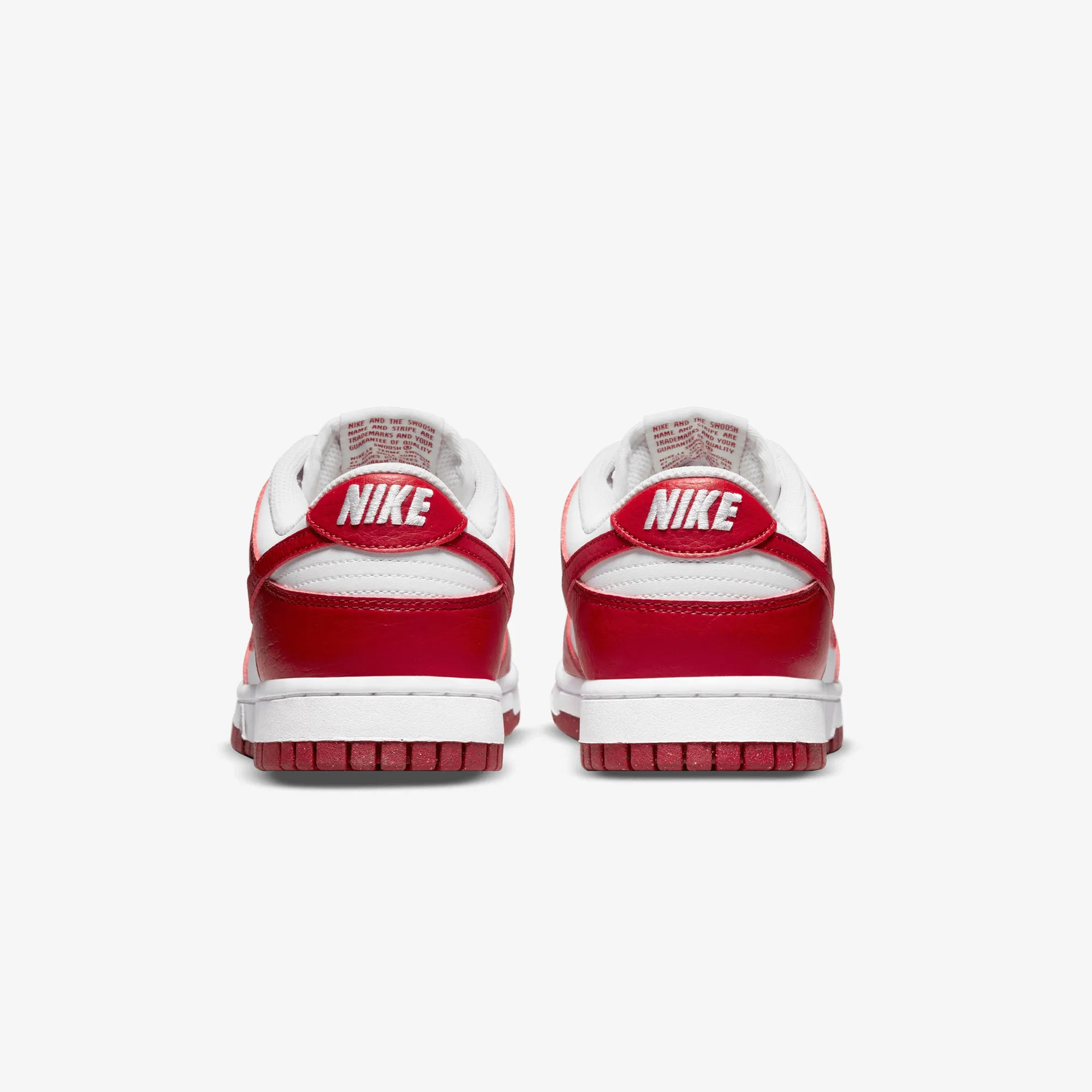 WMN'S DUNK LOW NEXT NATURE 'WHITE/GYM RED'