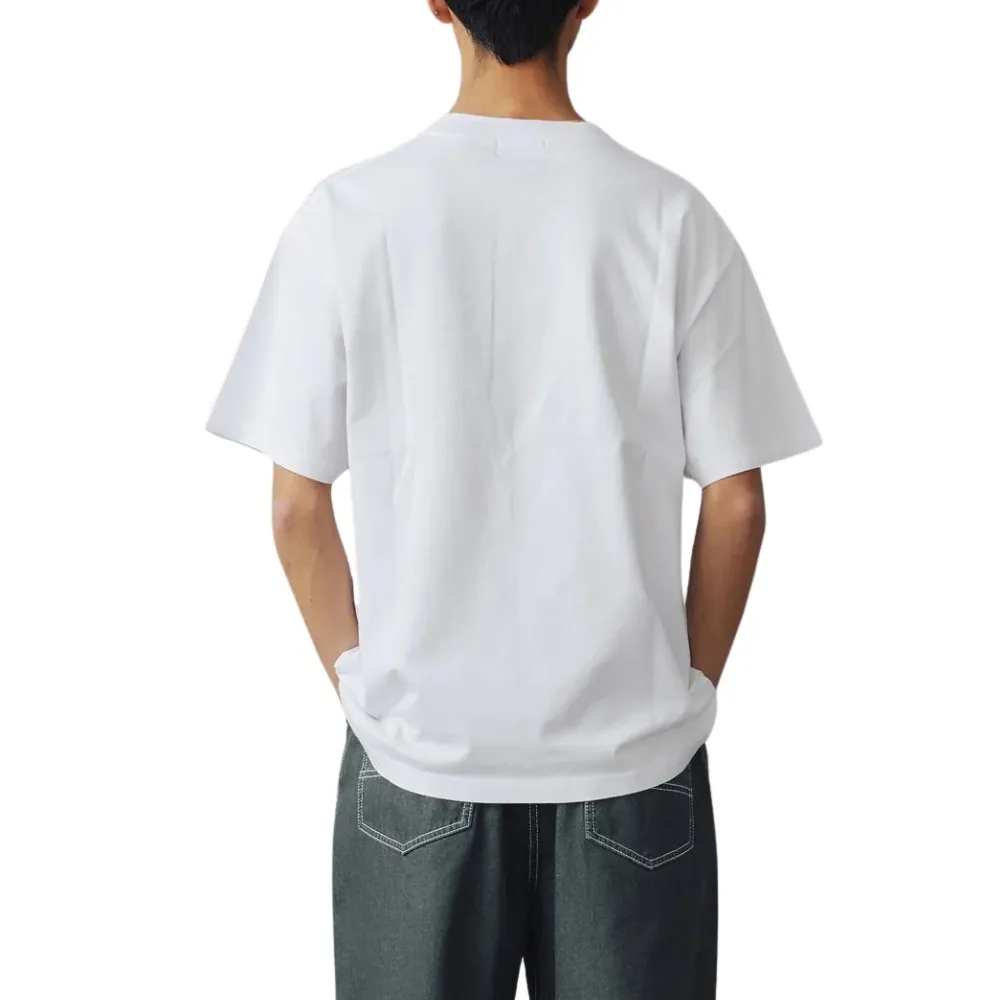 X-Large  |Unisex Street Style U-Neck Plain Cotton Short Sleeves